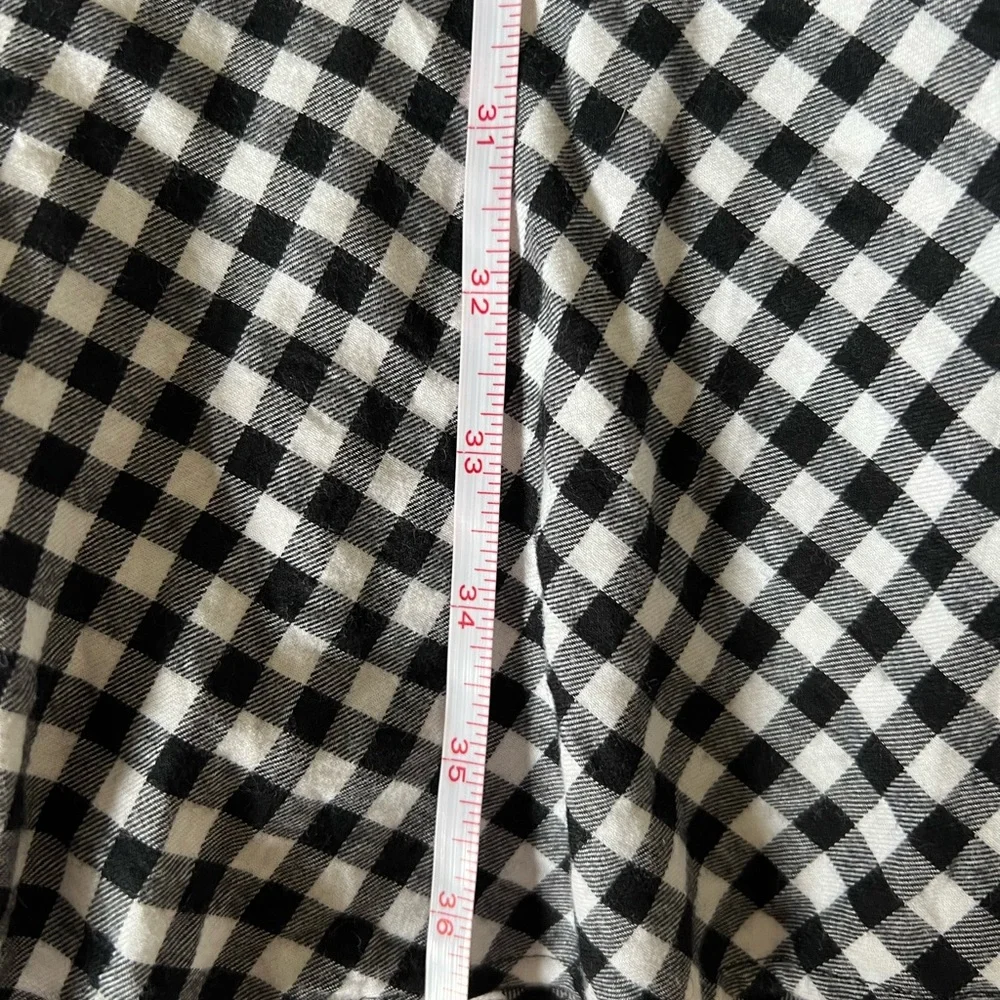 J. Crew Black and White Sheath Dress Long Sleeve Crew Neck